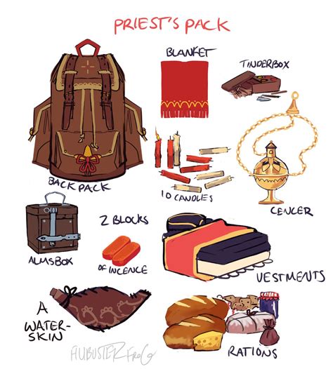 priest's pack 5e